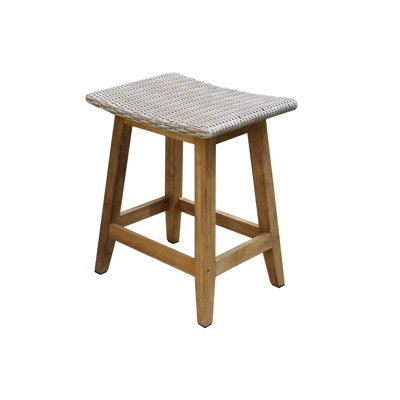 Nicole Teak Outdoor 24'' Counter Stool