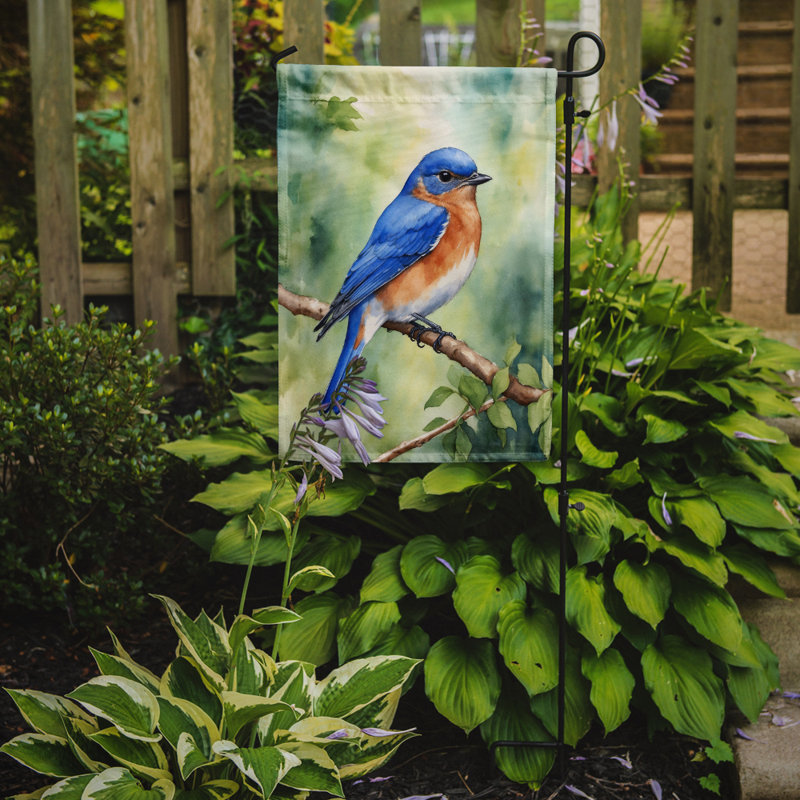 Drapeau de jardin, Merlebleu de New York