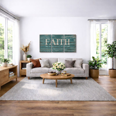 Rustic Faith Hope Trust Peace