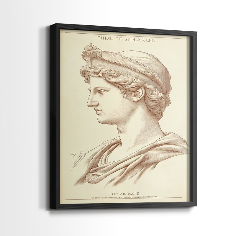 WOMEN Series DC - reproduction encadrée de qualité supérieure - prête à être accrochée - aucun clou requis