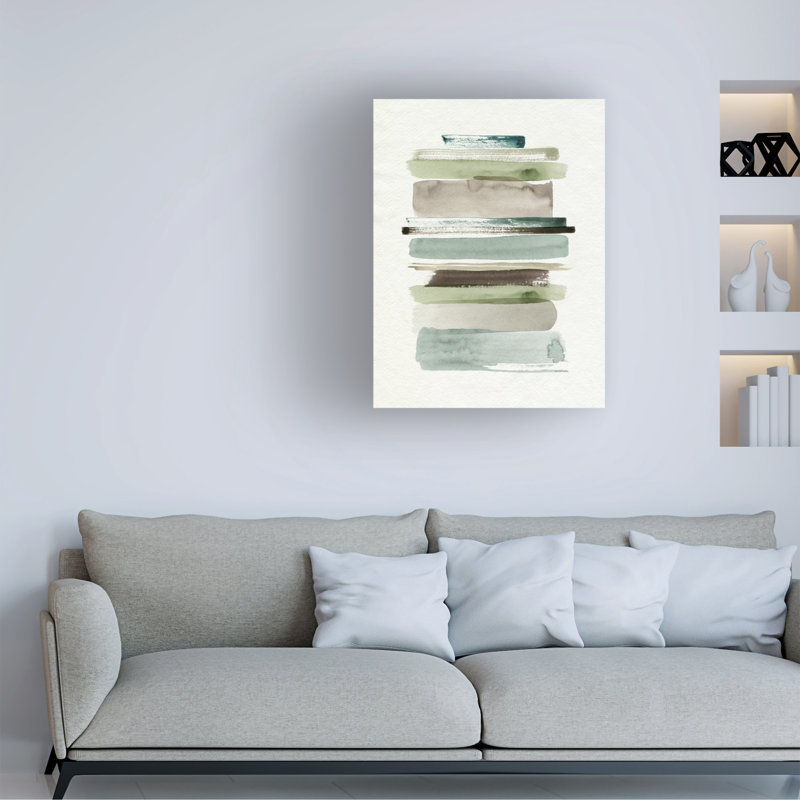 «Grass Stains II» par Grace Popp - impression sur toile tendue, H 24 po x l 18 po x P 2 po