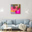 Oliver Gal California Echo II Abstract - Hand-Applied Glass Coat Framed Canvas Art-757784874-757784872