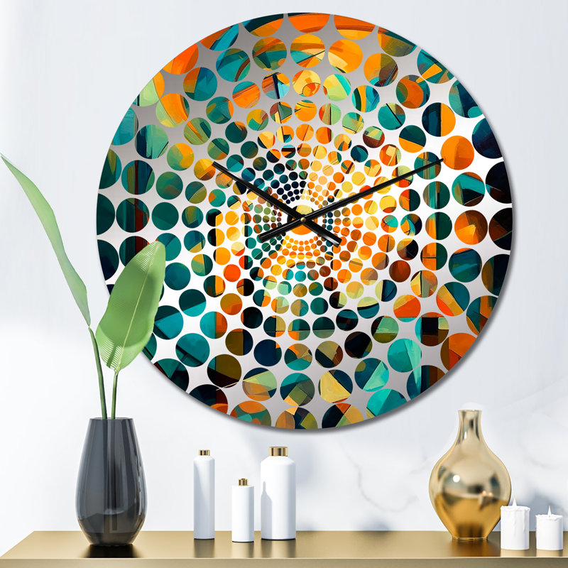 Horloge murale de style cubique mitsuyé, Petit