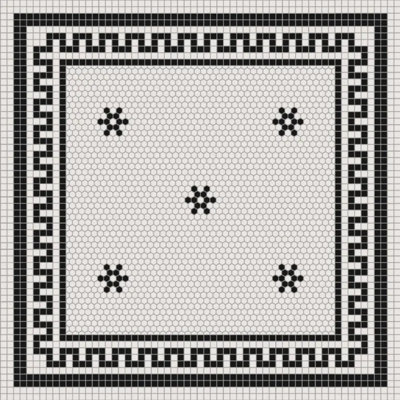 Tuxedo Black Easy to Clean Kitchen Mat