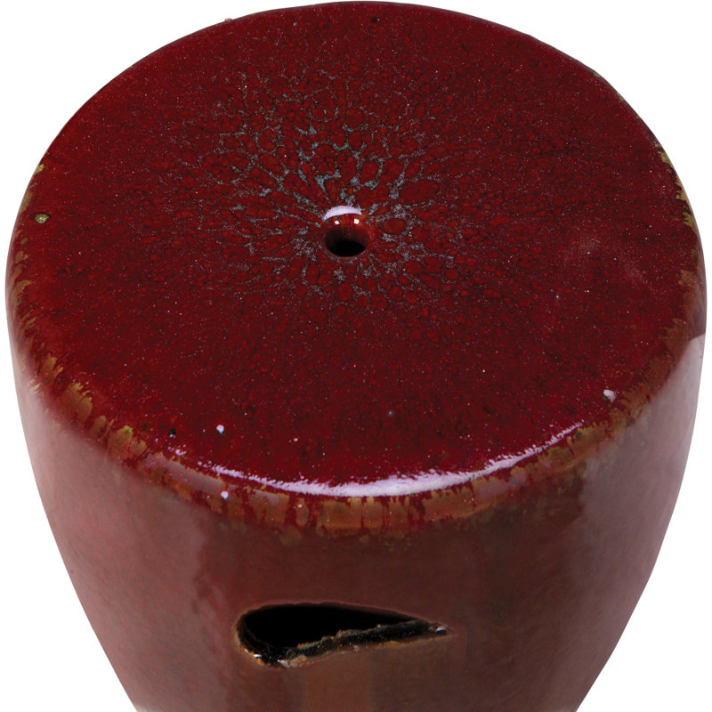 Tabouret de jardin 13 po Loft - Sang de bœuf, Rouge