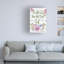 «Jean Plout Garden Florals Bible Verse A», art sur toile-826942731