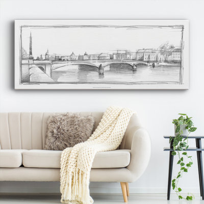 Pont du Carroussel sur toile