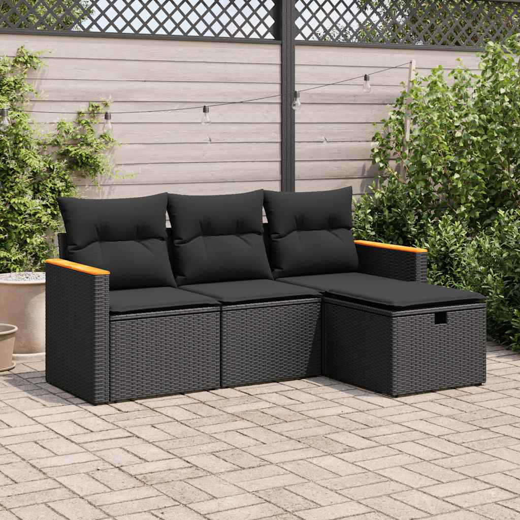 Gartensofa Rylon mit Kissen