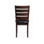 Chaise d'appoint en bois (ensemble de 2)