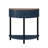  Charlbury 31"W Half-Round Solid Wood Console Table with Fluted Drawers-446195504