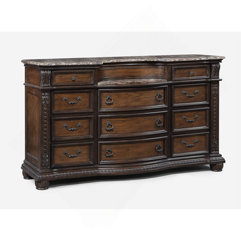 Meuble en bois massif 1pc, Café