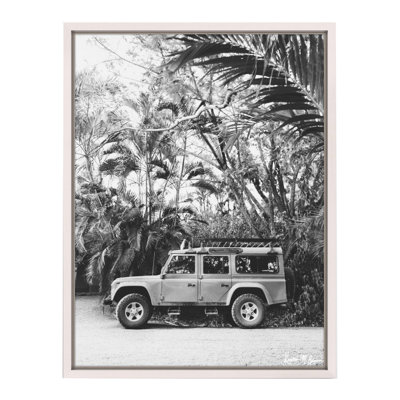 Tropical Sleigh Print by Kristen M. Brown