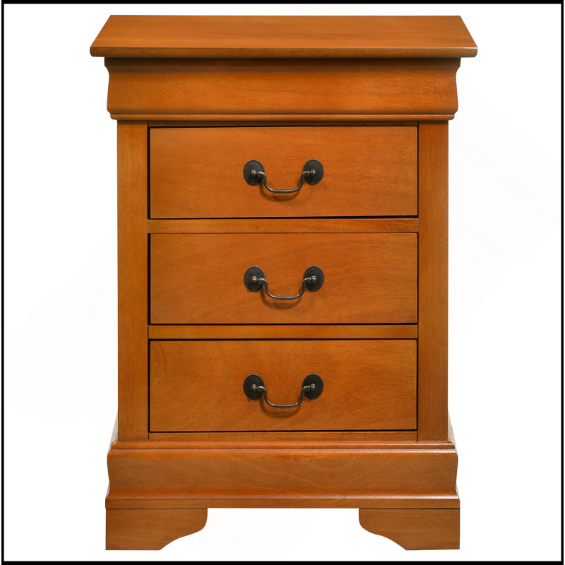 Table de chevet charmante avec une élégance intemporelle, Chêne