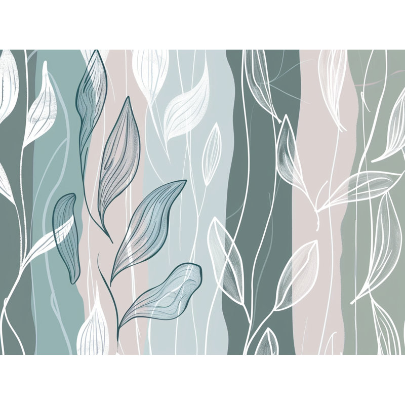 Édredon floral, Édredon simple