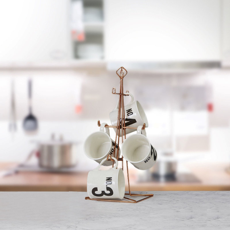 Vennie Mug Tree, Copper