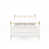 Blanc mat / or clair est en rupture de stock