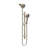 Retreat 4-in Multi-function Showerhead Shower System with Slide Bar and Multi-function Handshower 1.8 GPM-97977422