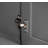 Modern 4-Door Buffet Cabinet with Diamond-Carved Doors, Adjustable Shelves Accent Sideboard for Living Room, Dining & Entryway