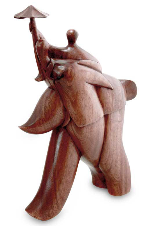 Guardian Umbrella Figurine
