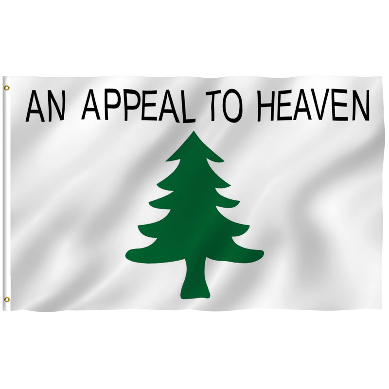 3x5 Ft An Appeal To Heaven Polyester Flag with Brass Grommets