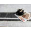 Tapis abstrait noir / beige / grisologia bolologia-395971705