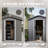 6 x 4 FT Garden Shed Storage Tool Shed with Sliding Doors, Gray-114009777-114009774