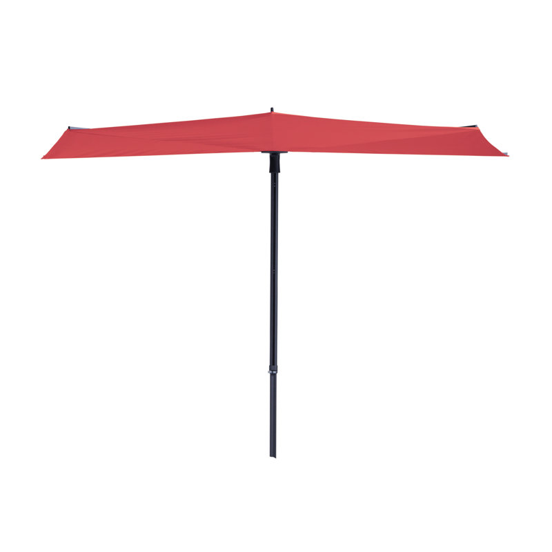 Flynn 300cm Balcony Parasol, Brick red