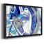 «Blue Flow», toile tendue avec châssis_RID063-1984275535-1984275540