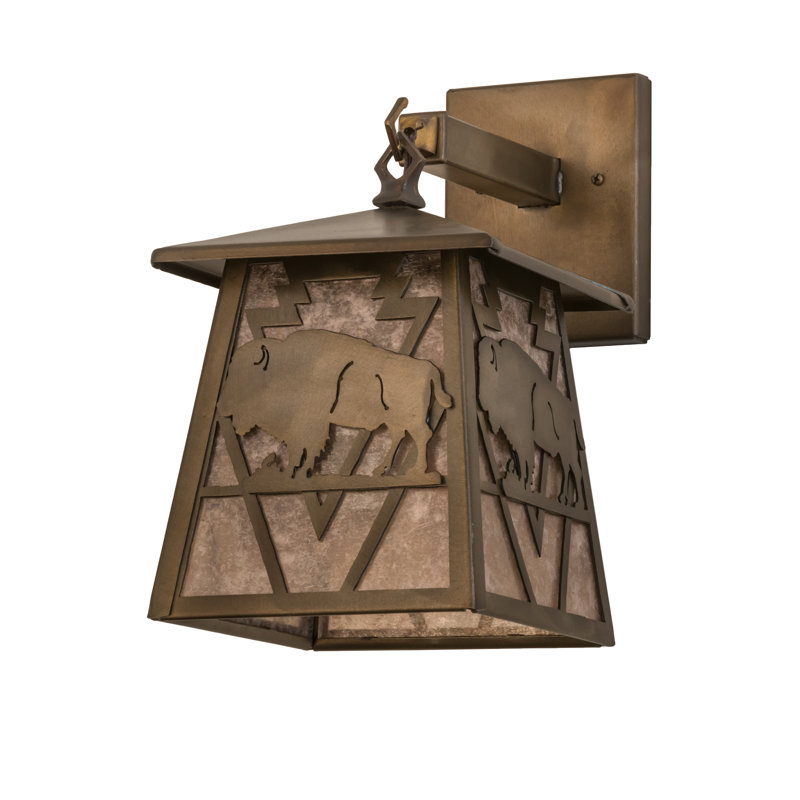 Appliquee à bras 1 lumières buffalo Hillis