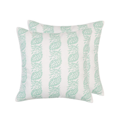 Housse de coussin en coton BLOC PRINT