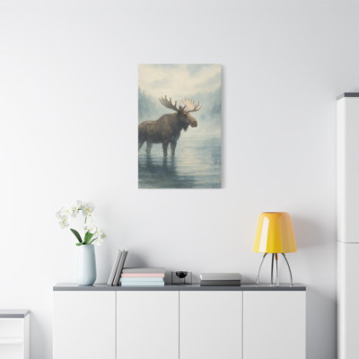 Aaroon 1 Piece Single Picture Frame Wall Art on Canvas