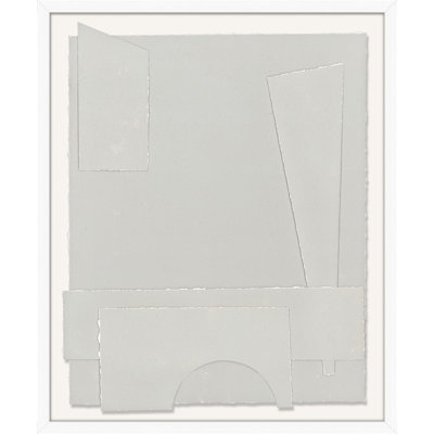 Texture and Shape 1 Framed Painting