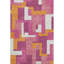 Tapis rose lavable à la machine Premium Prisco-1585117823