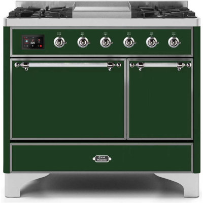 Cuisinière à double carburant ILVE Majestic II 40 po