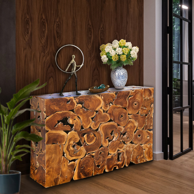 Alivia 47'' Solid Wood Console Table