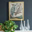 Oiseaux pastel I - Toile encadrée de qualité supérieure - Prêt à être accroché-411904347-411904346
