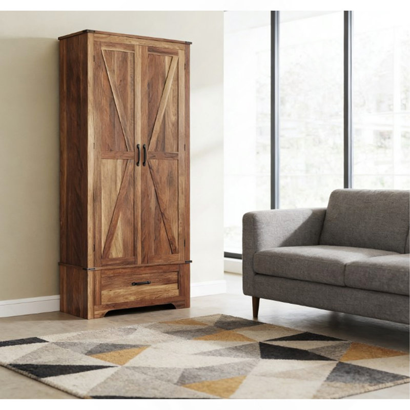 Armoire de cuisine avec armoire et tablettes réglables