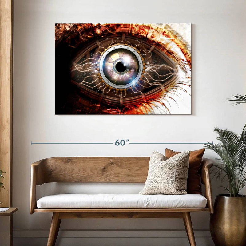 Kelan Bionic Eye, 30" H x 45" W