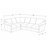 Ramdev Top Grain Leather Sofa Sectional with Cushioned Back and Pillow Top Arm-35667836-35667832