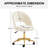 Armless Adjustable Height Swivel Upholstered Task Chair with Casters-93332288