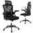Ergonomic Mesh Office Chair w/ Lumbar Support 2D Headrest Flip-up Padded Arms