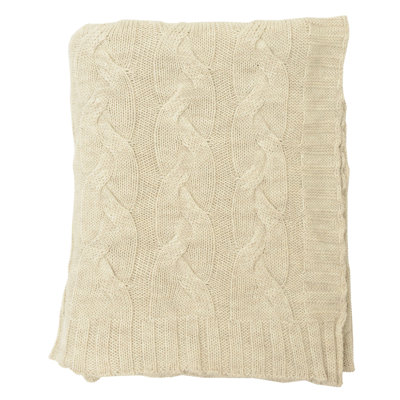 Hampton Knitted Throw Blanket