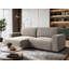 3 Seater Corduroy Corner Sofa -1351048148