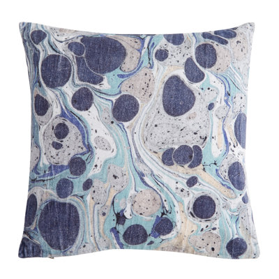 AESOP VELVET PILLOW LAPIS 18"X18"