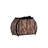 11.75" In Zebra Animal Print Purse W/ Black Faux Handle Table Lamp