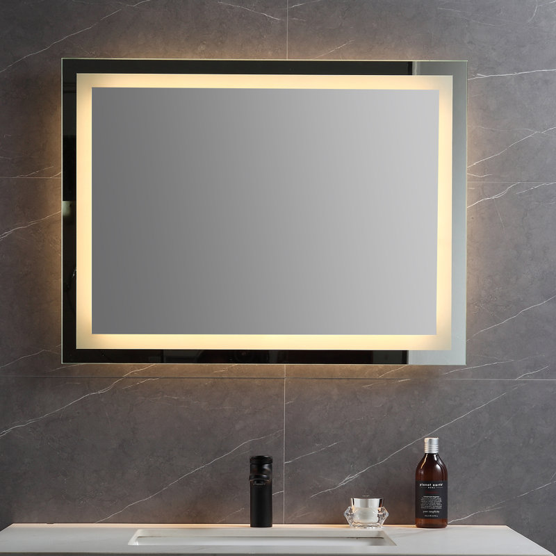Miroir de salle de bain Williesha, 28 po x 36 po