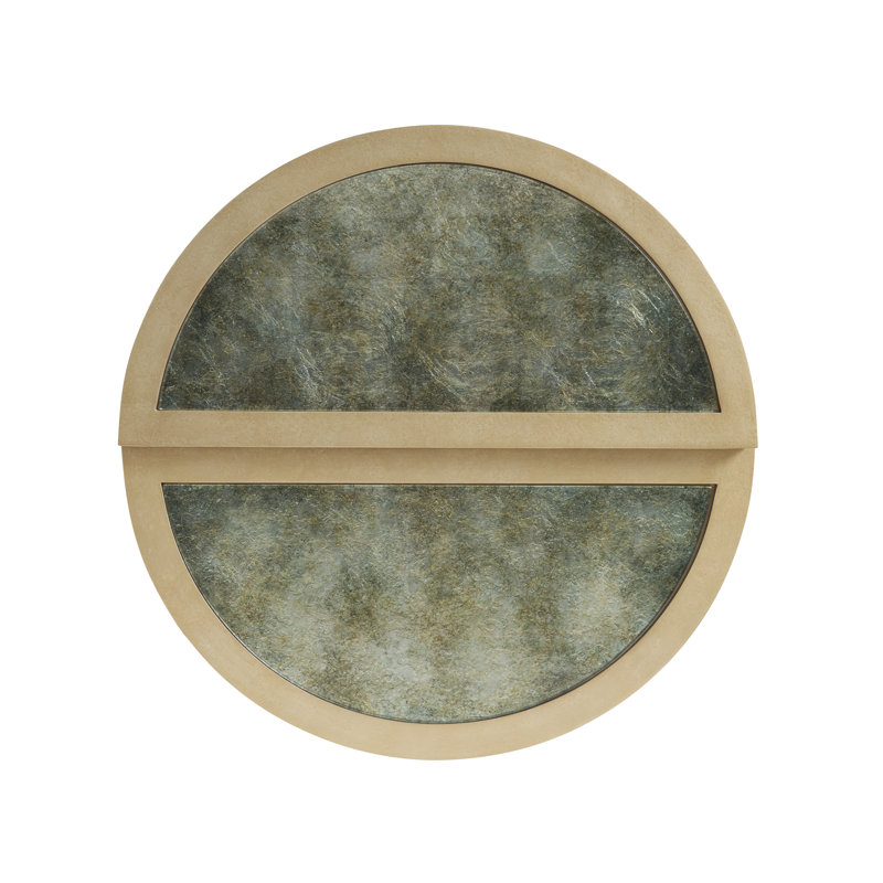 Sunset Key Glass Frame End Table