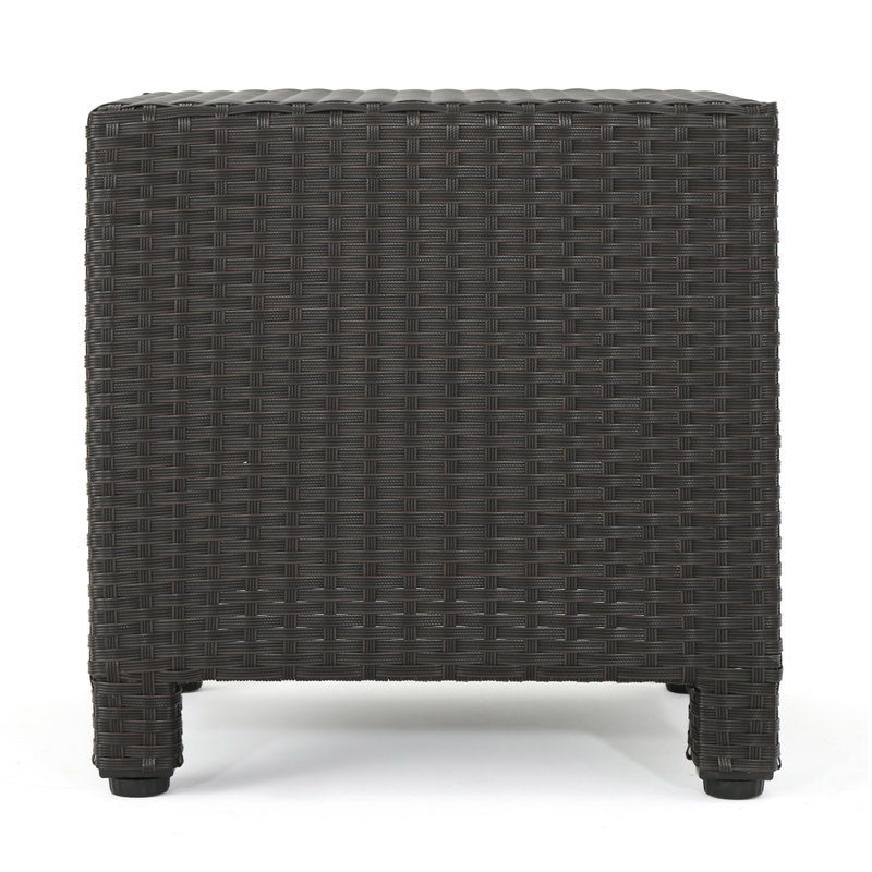 Puerta Accent Table(Only Including Table), Dark Brown