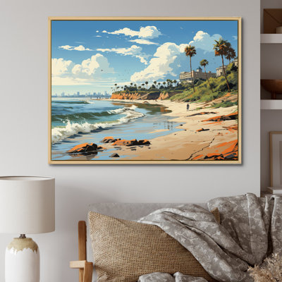 California Seascape II - art mural californien