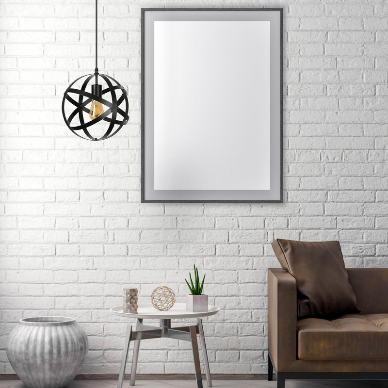 Luminaire suspendu sphérique en métal